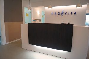 Empfang, Pro Vita Physiotherapie-Zentrum Bietigheim-Bissingen
