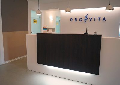 Empfang, Pro Vita Physiotherapie-Zentrum Bietigheim-Bissingen